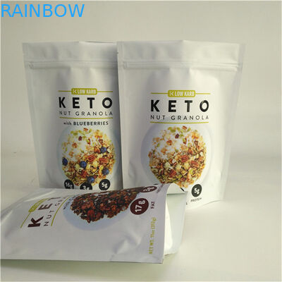 China Proveedor Impresión de diseño personalizado Tamaño y diseño personalizados Necesidades bolsas de pie con cremallera para envases de alimentos