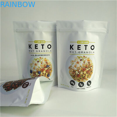 China Proveedor Impresión de diseño personalizado Tamaño y diseño personalizados Necesidades bolsas de pie con cremallera para envases de alimentos