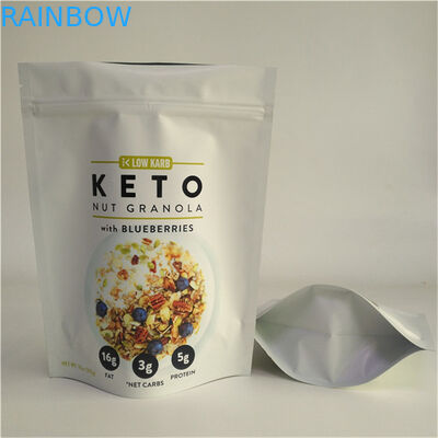 China Proveedor Impresión de diseño personalizado Tamaño y diseño personalizados Necesidades bolsas de pie con cremallera para envases de alimentos