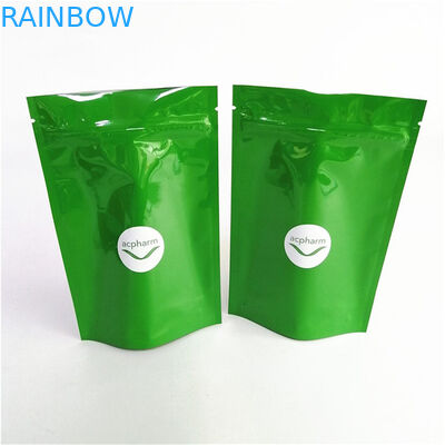 Aceptado hasta 10 colores disponibles a prueba de olor Stand Up Bolso de Bolso de sello térmico Top cierre con cremallera