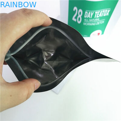 Tamaño personalizado Impresión colorida Bolsa de embalaje de snacks con material MOPP/VMPET/PE