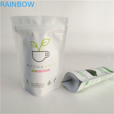 Sello térmico de impresión personalizado Reutilizable bolso de pie de calidad alimentaria Mylar Sachet embalaje