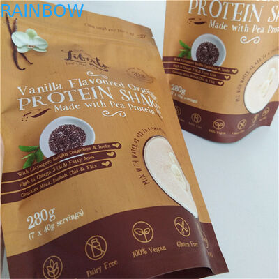 Impresión colorida Bolsa de embalaje de bocadillos MOPP VMPET PE Matt Finish Negro a prueba de humedad