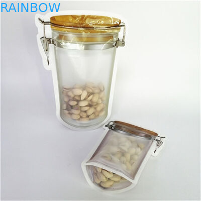 Impresión digital personalizada de alta calidad PE Bolsa de embalaje de plástico reciclado para alimentos