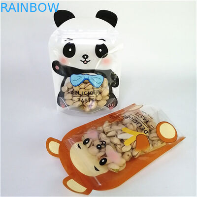 Bolsa de pie de papel de aluminio mate impermeable y personalizada para envasado de snacks de grado alimenticio