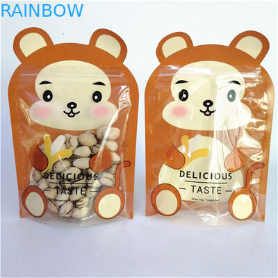 Bolsa de pie de Mylar de plástico a prueba de olores y humedad con impresión colorida