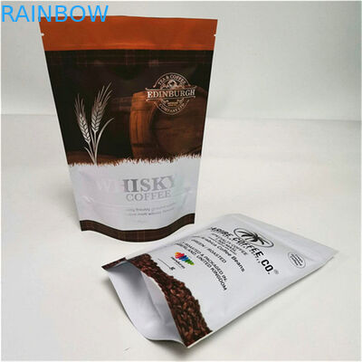 Impresión colorida Matt Finish Tamaño y diseño personalizados Necesidades de papel de aluminio Mylar Doypack