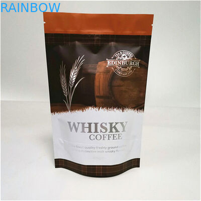 Impresión colorida Matt Finish Tamaño y diseño personalizados Necesidades de papel de aluminio Mylar Doypack