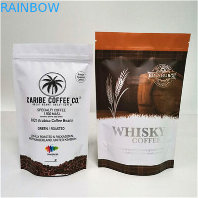 Impresión colorida Matt Finish Tamaño y diseño personalizados Necesidades de papel de aluminio Mylar Doypack