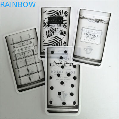 Tamaño y diseño personalizados Necesidades de bolso de pie con cremallera Matt acabado de papel de aluminio Mylar Doypack