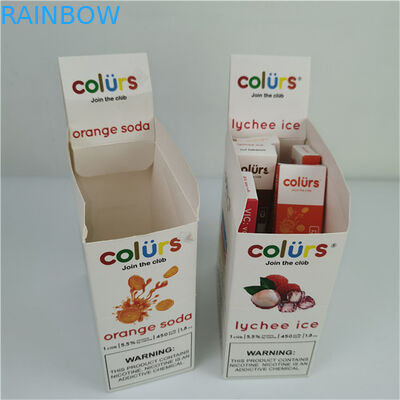 Logotipo caliente a medida Caja de visualización de cartón PDQ Cajas de visualización corrugadas