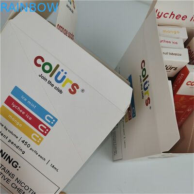 Logotipo caliente a medida Caja de visualización de cartón PDQ Cajas de visualización corrugadas