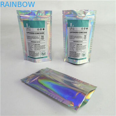 Venta al por mayor Logotipo personalizado Impresión digital plástico PET Liso Precio adecuado Bolsas de pie con cremallera