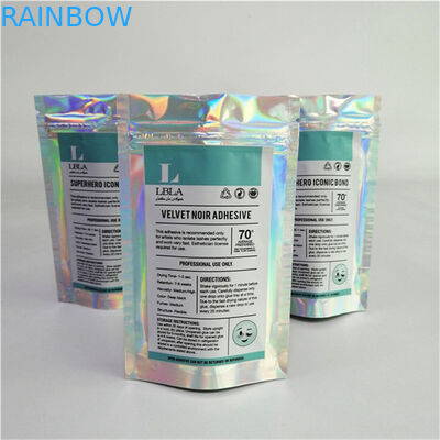 Venta al por mayor Logotipo personalizado Impresión digital plástico PET Liso Precio adecuado Bolsas de pie con cremallera