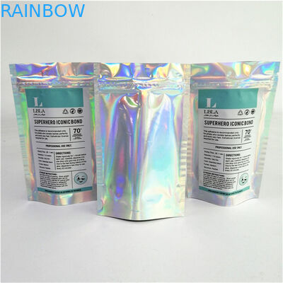 Venta al por mayor Logotipo personalizado Impresión digital plástico PET Liso Precio adecuado Bolsas de pie con cremallera