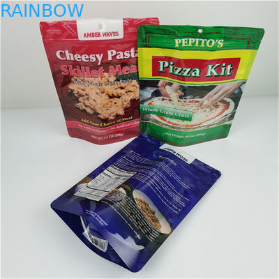 Mejor vendido Almacenamiento ecológico Logotipo personalizado Impreso Bolso de cremallera de plástico reabreble