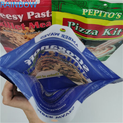 Mejor vendido Almacenamiento ecológico Logotipo personalizado Impreso Bolso de cremallera de plástico reabreble