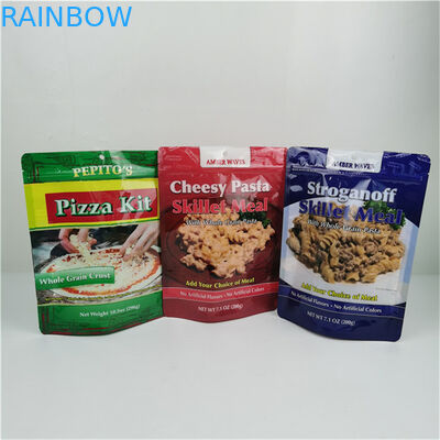 Mejor vendido Almacenamiento ecológico Logotipo personalizado Impreso Bolso de cremallera de plástico reabreble