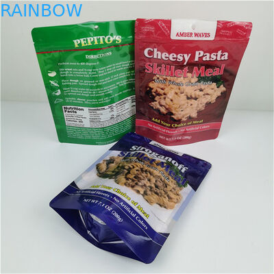 Mejor vendido Almacenamiento ecológico Logotipo personalizado Impreso Bolso de cremallera de plástico reabreble