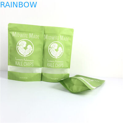 Embalaje de alimentos Impresión de grabado Mylar Doypack con ventana Eco-amigable y personalizado