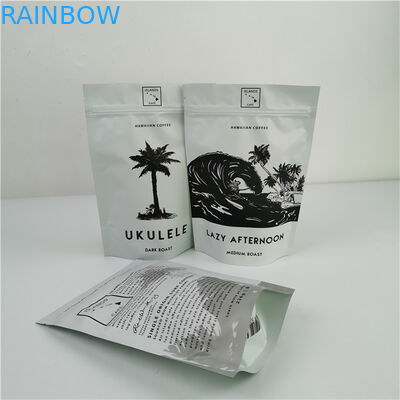 Impresión de colores espesor personalizado de embalaje a prueba de fugas bolsa de bolso para granos de café