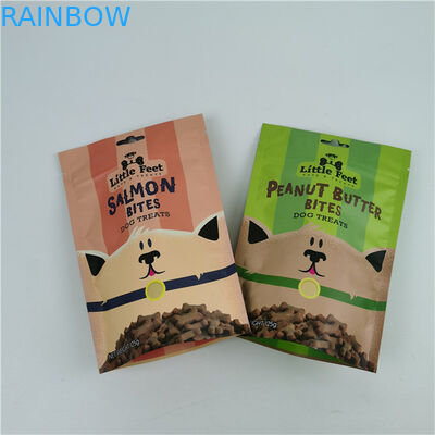 Productos más solicitados Bolsas de comida para mascotas de alta calidad con cremallera mate