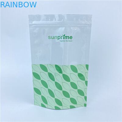 Matte PET/PE Zipper Food Doypack con el logotipo personalizado aceptado