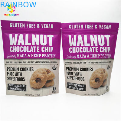 Matte Finish Impresión colorida de papel de aluminio Mylar Doypack con tamaño y diseño personalizados