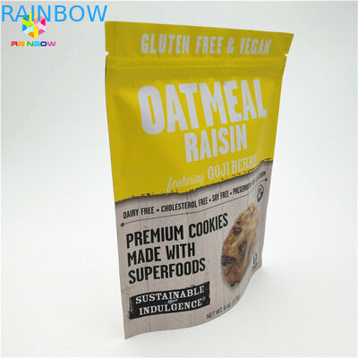 Bolsas de embalaje de bocadillos de materiales ecológicos y seguros aceptadas hasta 10 colores disponibles