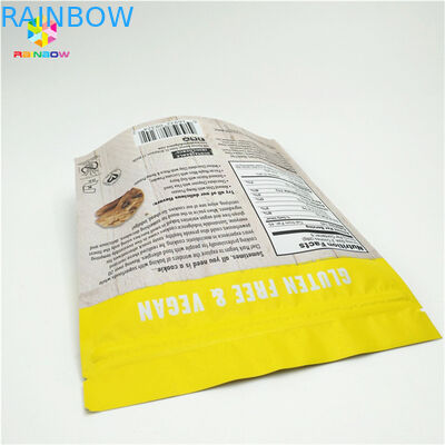 Bolsas de embalaje de bocadillos de materiales ecológicos y seguros aceptadas hasta 10 colores disponibles