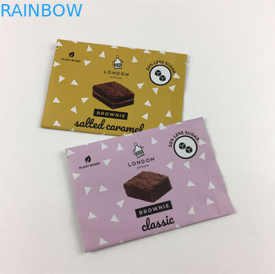 A prueba de humedad 200g Bolsas de sello de lado trasero Galletas Bolsas de chocolate