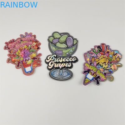 Muere Corte 3.5g bolsas de forma especial galletas Caramelo Snack Stand Up Bolsa de cremallera