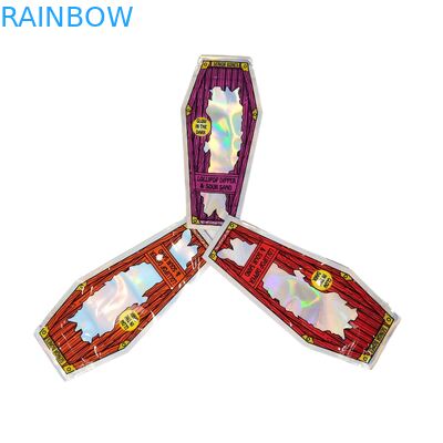 Hojas de tabaco dulces galletas gomosas hierba de flores secas de hojas de graba cortadas en trozos 3.5g bolsas de Mylar