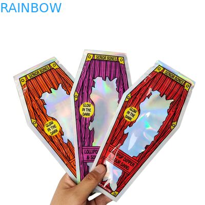 Hojas de tabaco dulces galletas gomosas hierba de flores secas de hojas de graba cortadas en trozos 3.5g bolsas de Mylar