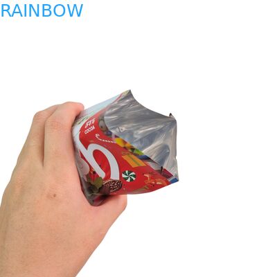 Envases de bocadillos biodegradables de grado alimenticio sello térmico bolsa de cerradura de papel de aluminio para nueces té café alimentos para mascotas