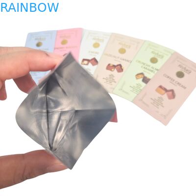 Impresión Personalizada Reciclable Pequeña Grado Alimenticio Sellado Térmico Grueso Colorido Bolsa de Alimentos para Nueces Galletas Empaquetado de Snacks Bolsas de Empaquetado