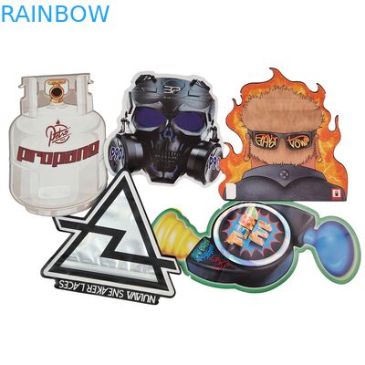 Logotipo personalizado 3.5g 7g 14g PE resealable sello de plástico para alimentos Embalaje Zip Lock Bolsa de papel aluminio Infantil A prueba de olor hierba goma bolsa Mylar