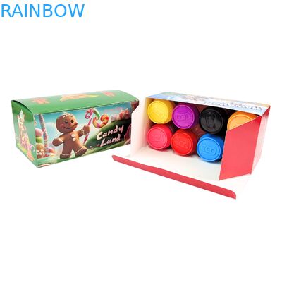 Caja de plástico PET para alimentos, 3.5g, lata de caramelos de soda con tapa retorcida