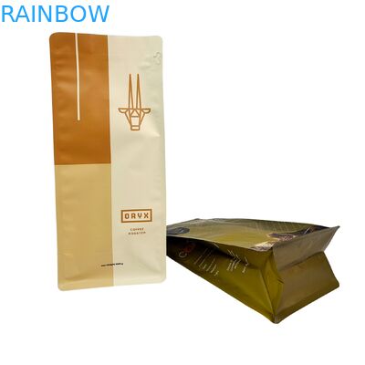 Bolsas de café con válvula y fuelle lateral, personalizadas y resellables