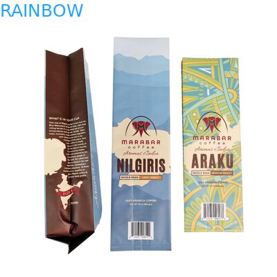 Bolsas de café con válvula y fuelle lateral, personalizadas y resellables