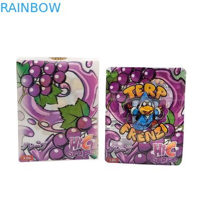 Bolsa Mylar Personalizada de 3.5g a Prueba de Niños para Empaquetado de Snacks