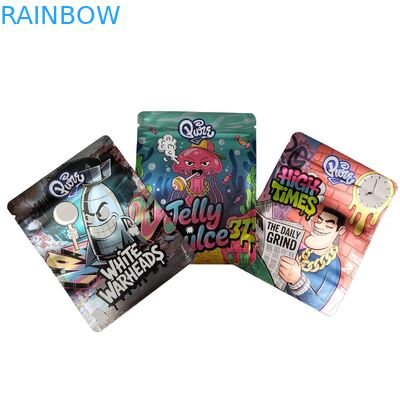 Bolsas de Mylar resellables personalizadas de 3.5g-28g para envasado de alimentos