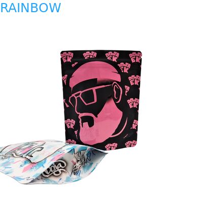 Bolsas de comida Mylar a prueba de olor de 3.5g-28g impresas a medida