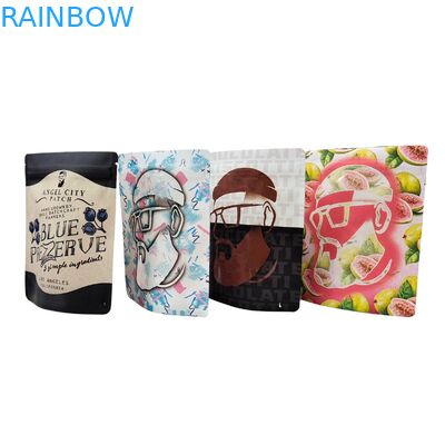 Bolsas de comida Mylar a prueba de olor de 3.5g-28g impresas a medida