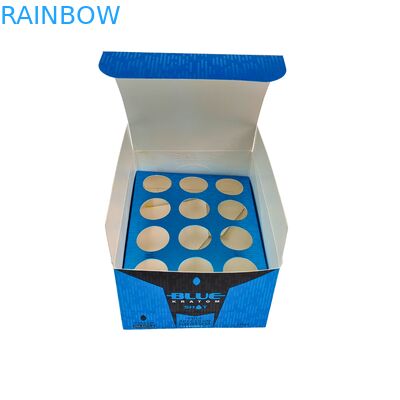 Cuantidad de paquetes de cajas plegables personalizables y muestras de inventario gratuitas ofrecidas