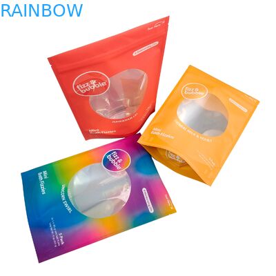 Custom Stand Up Bath Salt Bags 1000pcs MOQ PET/PE/AL Material