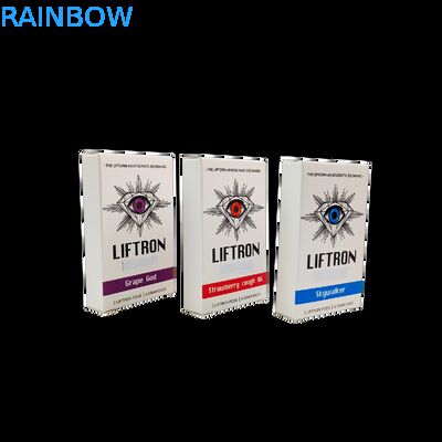 Caja de papel kraft plegable biodegradable, grado alimenticio, con relieve, para almacenamiento y embalaje de velas y caramelos, caja de cartón plegable
