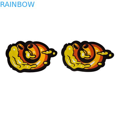 Bolsa de Mylar holográfica a prueba de niños con sellado en 3 lados, bolsa de embalaje de bocadillos de papel de aluminio