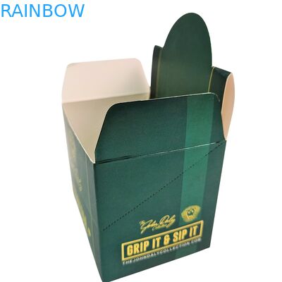 Papel Kraft reciclable Caja Kraft Kraft para bocadillos para galletas Barra energética cartón cosmético mostrador de cartón Envasado esponja