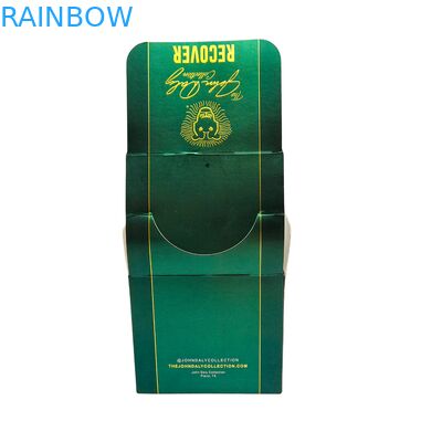 Papel Kraft reciclable Caja Kraft Kraft para bocadillos para galletas Barra energética cartón cosmético mostrador de cartón Envasado esponja